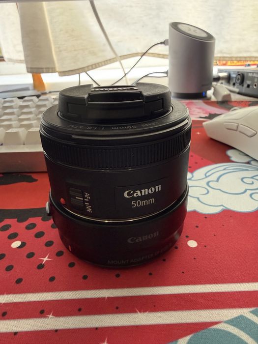 Обʼєктив Canon 50mm f1.8 ef