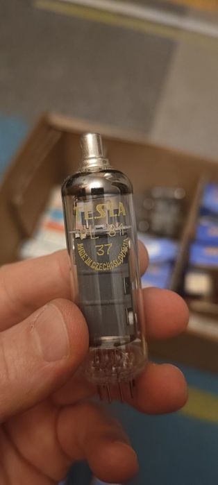 Lampy elektronowe PL 81 TESLA