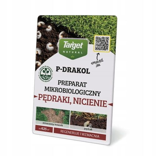 p-drakol zwalcza nicienie pędraki target 40g