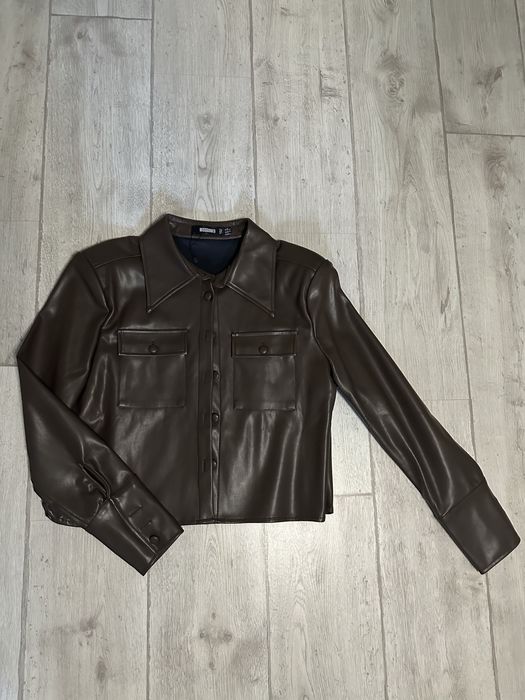 Продам коричневу сорочку MISSGUIDED