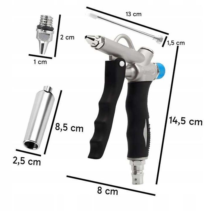 Pistolet Do Przedmuchiwania Dysza Venturiego Regulacja Powietrza