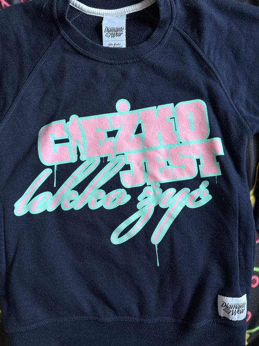 Bluza „ciężko jest lekko żyć