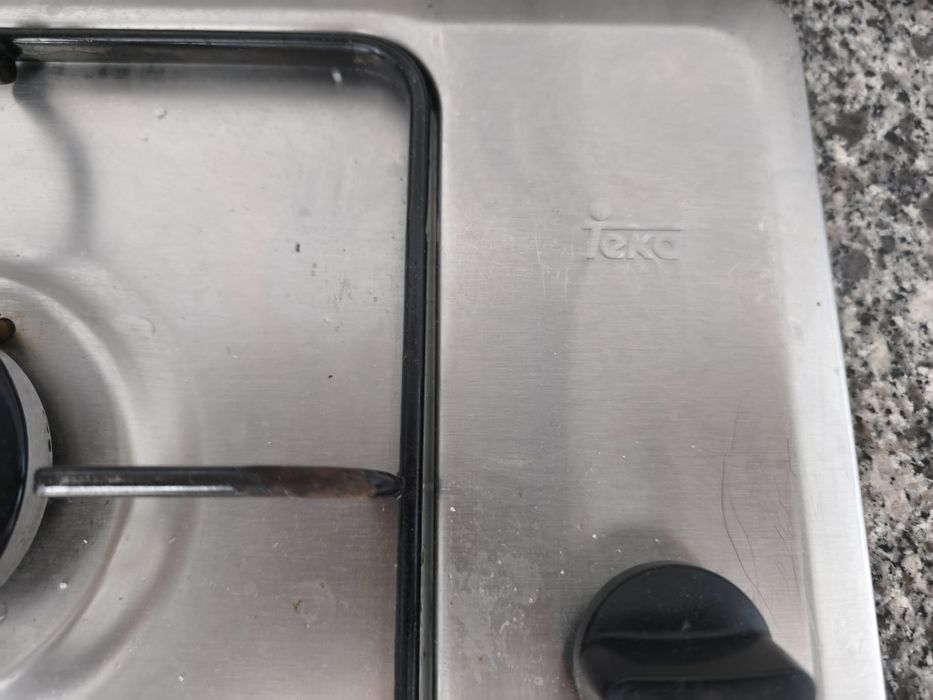 Vendo placa gás natural 4 bocas Teka