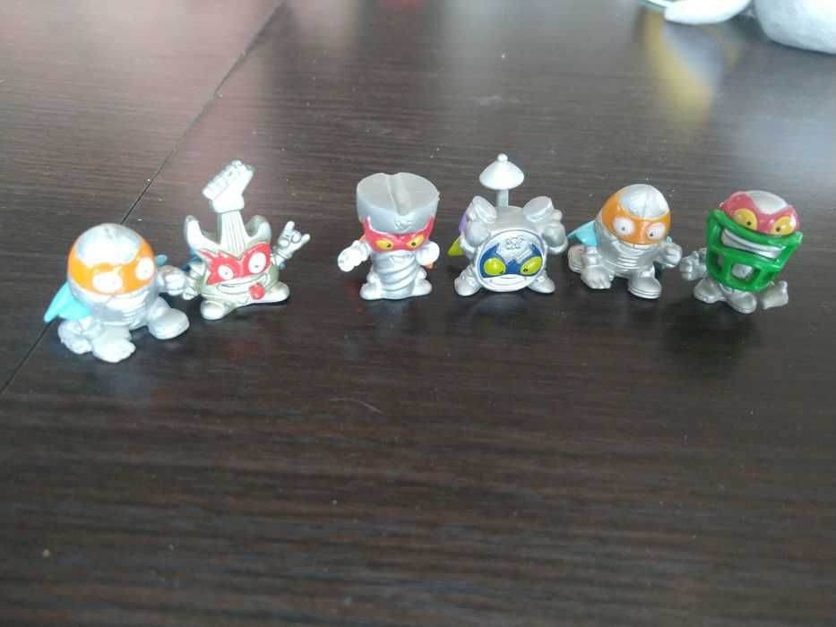Figurki super zings srebrne