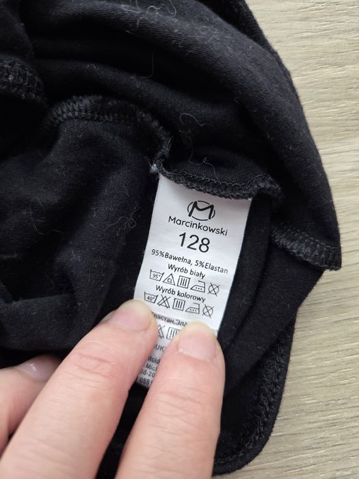 Body baletowe czarne 128