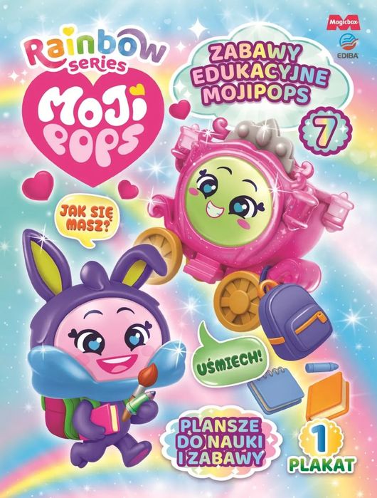 MojiPops. Zabawy edukacyjne 7. Ediba Polska. Nowy Produkt