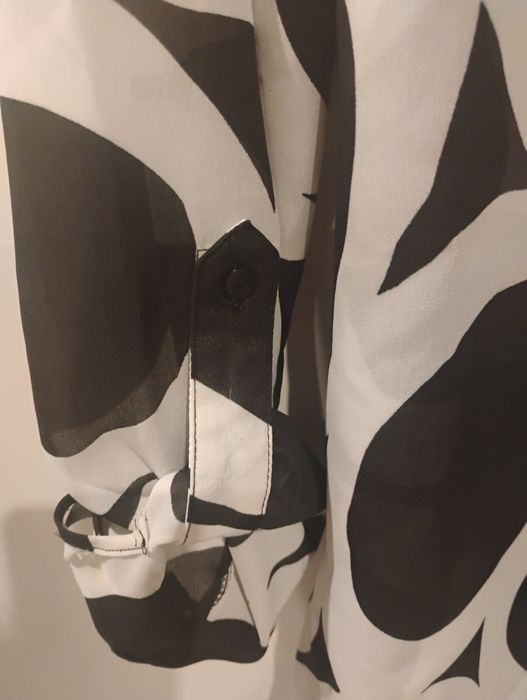 Bluzka czarno-biała