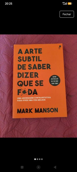 Livro A Arte Subtil de Saber Dizer que se Fod*