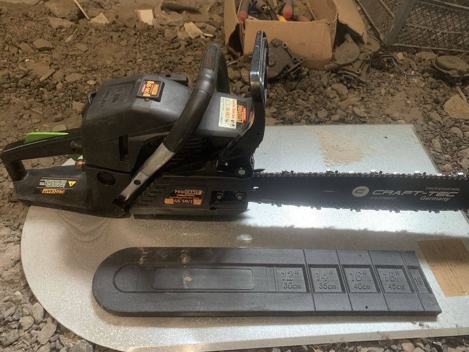 Бензопила прокрафт