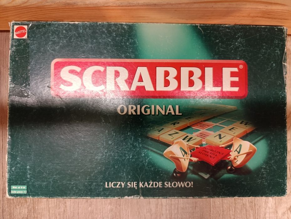 Scrabble Mattel 51289. Kompletna.