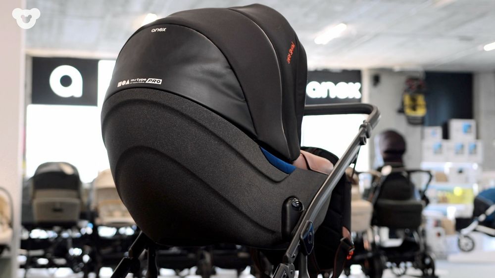 Коляска  3 в 1 Anex Safa Sahin Б.У 4 мес