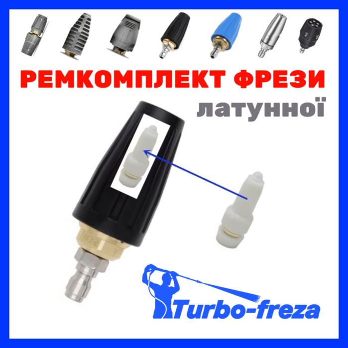Turbo freza - грязьова роторна фреза форсунка сопло для мийки Karcher