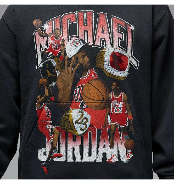ОРИГІНАЛ Худі Air Jordan Flight Fleece (L-XL) чорні і білі