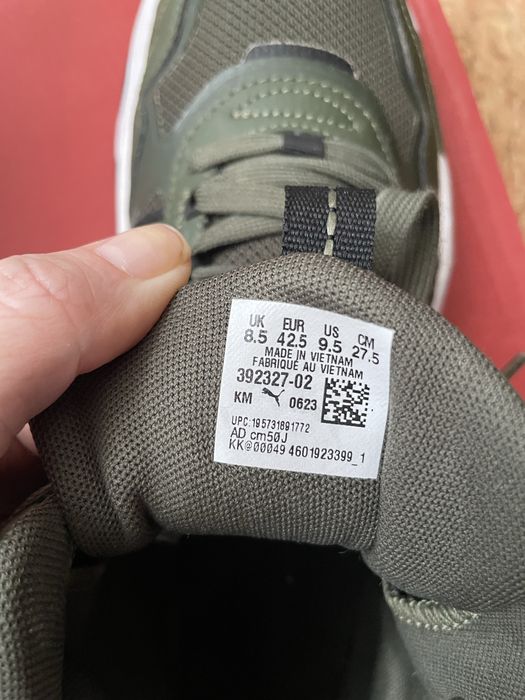 Высокие кроссовки puma,  демисезон