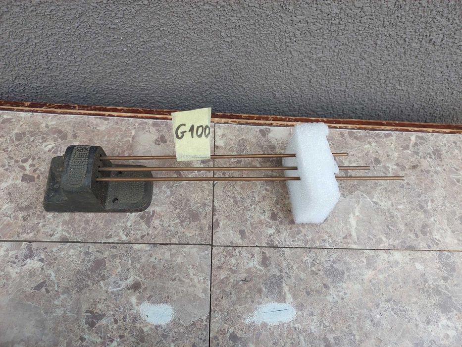 G100 Gong starego zegara kominkowego bufetowego 3 trzy struny