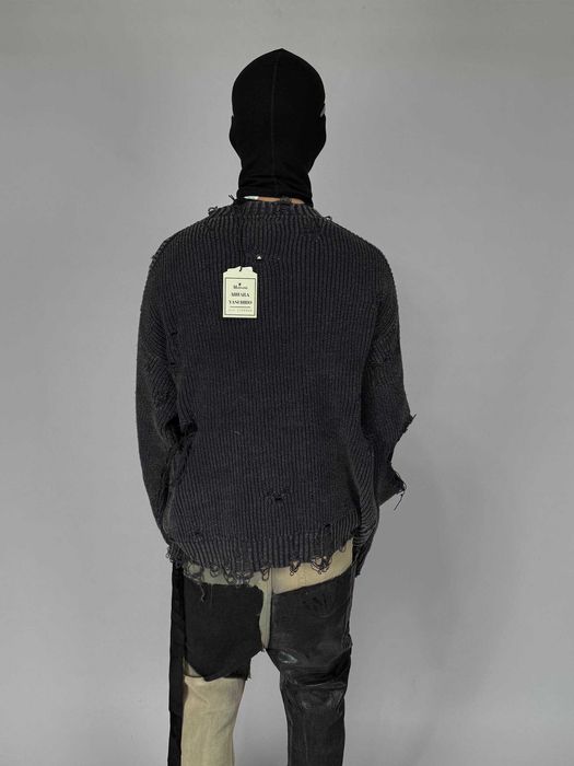 MAISON MIHARA YASUHIRO Distressed свитер свитшот Sweater светр кофта
