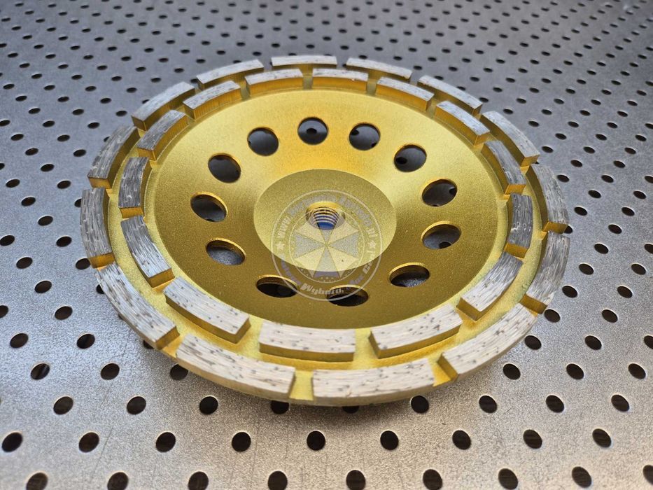 Tarcza garnkowa do szlifowania betonu 180mm M14 segmentowa diamentowa