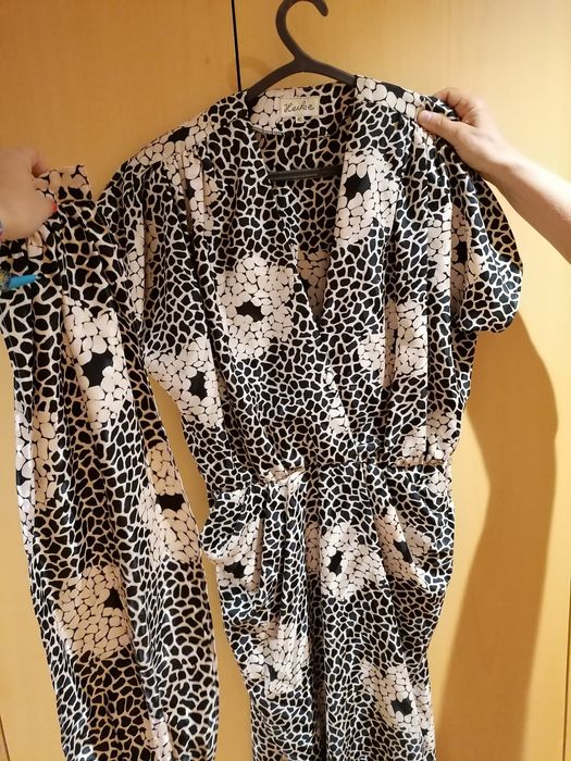Vestido Cerimónia tecido tipo seda