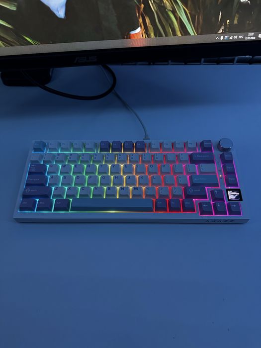 AK820 Pro Ajazz White | Gift Switch | RGB | Идеал