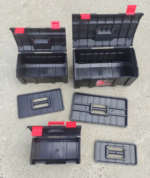 Набір ящиків для інструментів 3 шт ящик кейс бокс органайзер r-box set