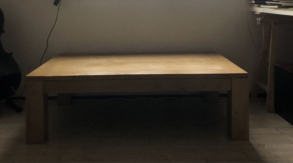 Mesa de centro  madeira macica