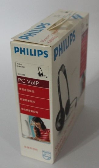 Наушники гарнитура Philips SHM1500K (Black)