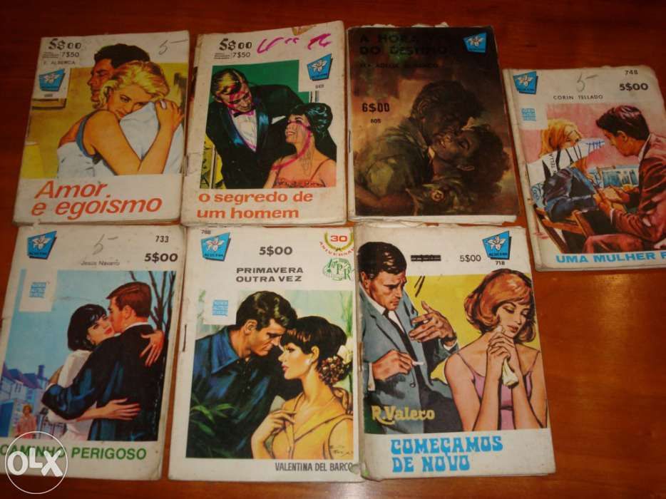 Livros dos anos 70/80