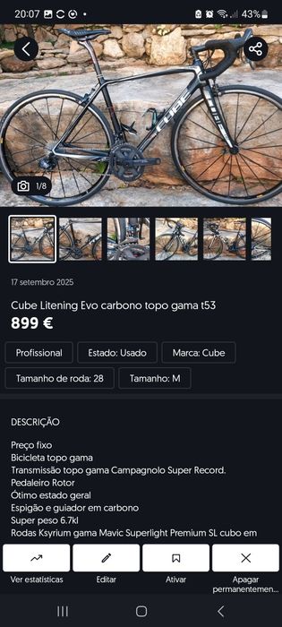 Mafrabike  Bicicletas de estrada carbono oportunidade
