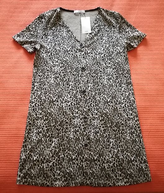 Vestido NOVO Animal Print, M