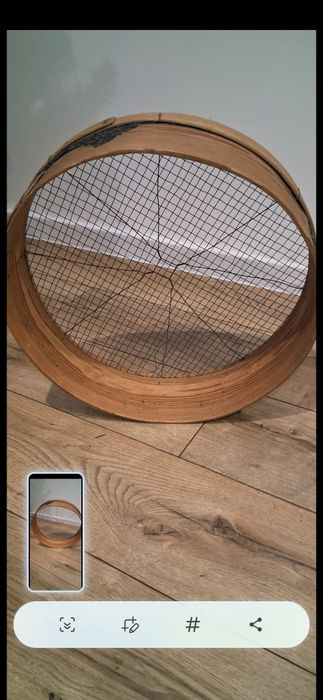 Stare Sita drewniane  z czasów PRL jedno stan jak nowy