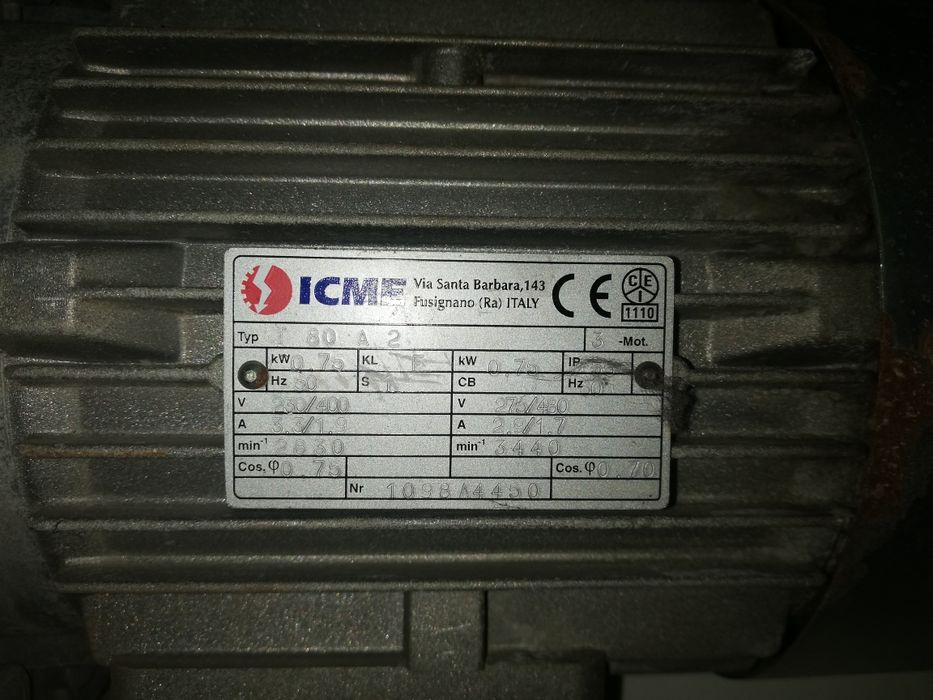 Motor eléctrico ICME T80A2