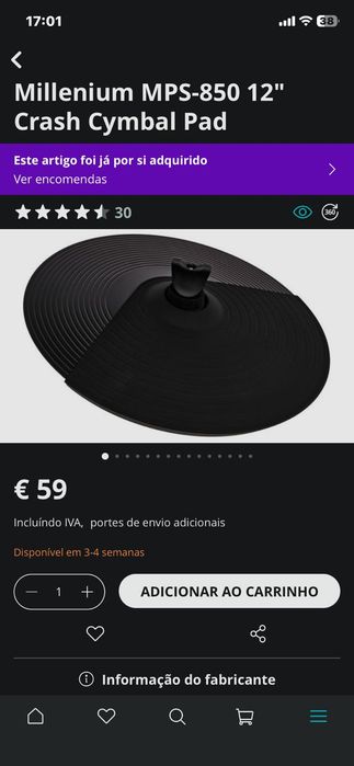 Bateria Alesis Nitro Max