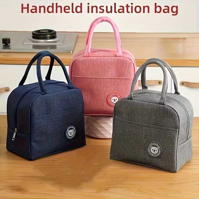 Bolsa de almoço térmica (lancheira). Novas.