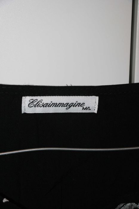 Blusa Preta Bohémia