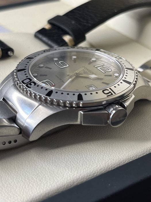 Zegarek longines hydroconquest silver !!!