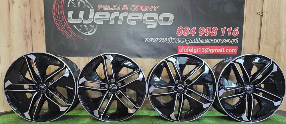 NOWE ALUFELGI AUDI 20x5x112 - A4,A5,A6,A7,E-tron,Q3,Q4,Q7( ET 30 i 35)