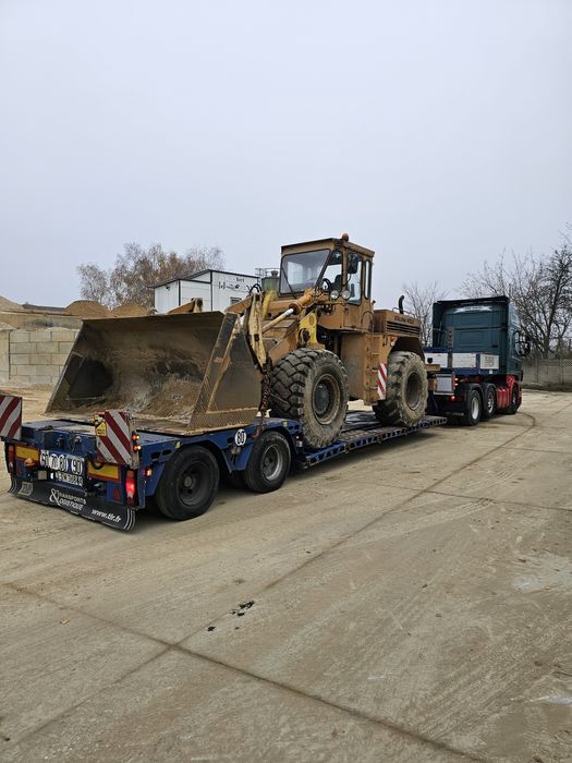 Transport Kombajnów / Sieczkarni / Gabaryty / Tiefbett / Niskopodwozie