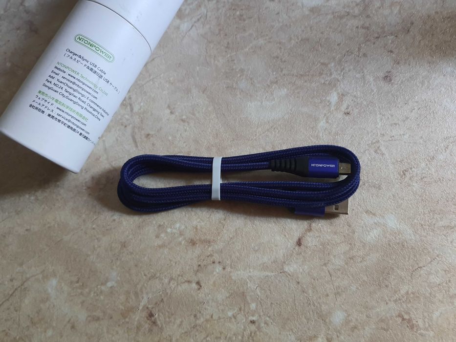 Ntonpower новый качественный micro USB кабель в оплетке (1 м)