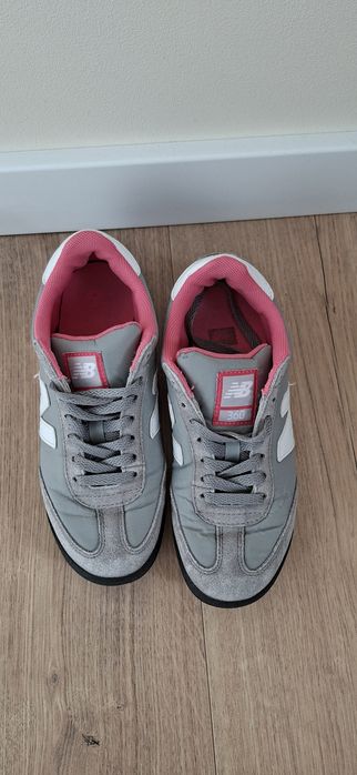 Sneakersy New Balance 360 szaro-różowo-białe wiązane rozm. 36