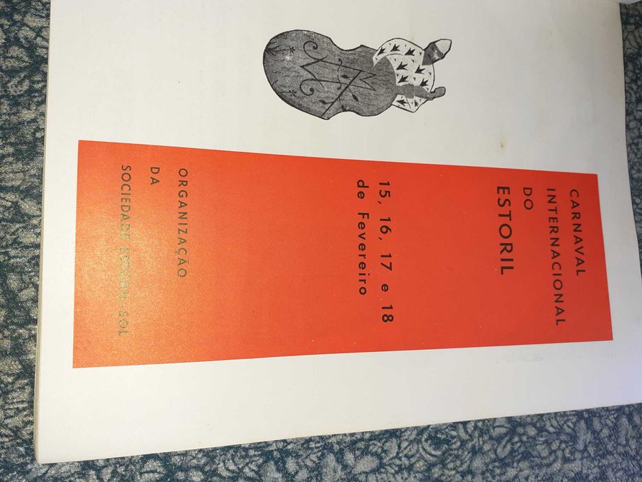 Programa do Carnaval Internacional do Estoril 1969