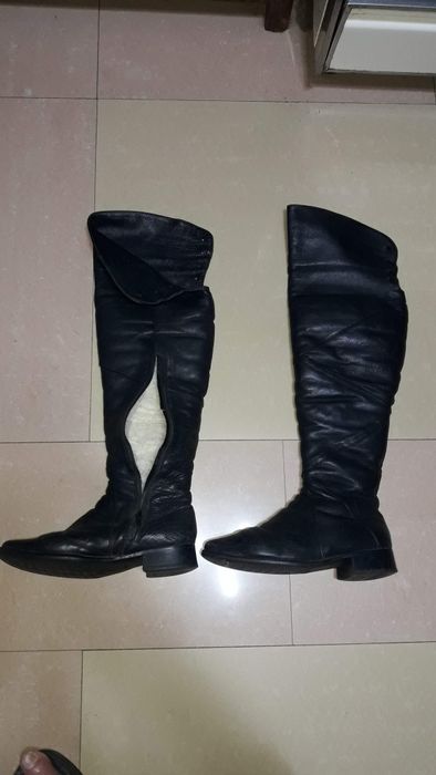 Женские зимние кожаные и замшевые сапоги (ботфорты, сапоги, ботильоны)