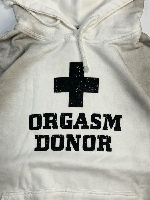ORGASM DONOR Project G/R Grailz біла белое худи худі кофта черная M L