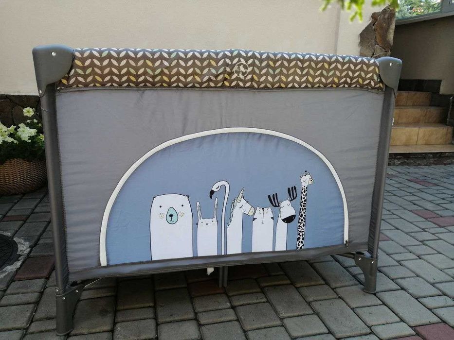 Манеж классический Lionelo Sofie Grey Scandi