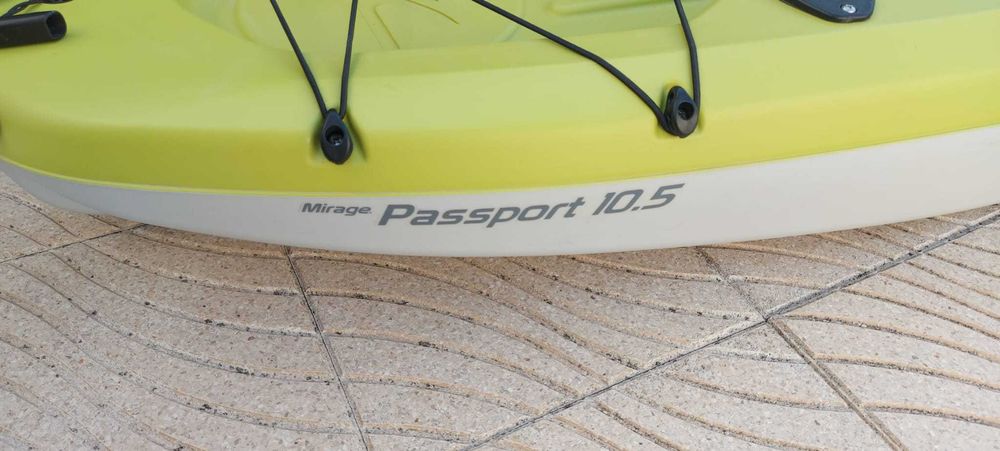 Kaiak Hobie Mirage Passport 10.5 "novo" Caiaque a Pedais