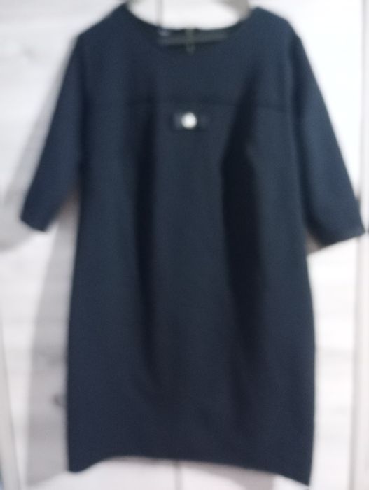 Sukienka dresowa czarna