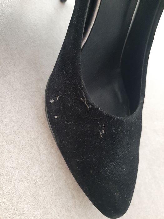 Szpilki czarne obcas