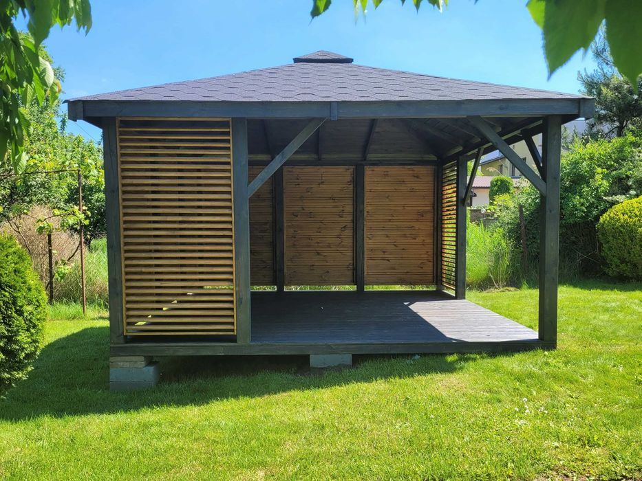 ALTANA OGRODOWA KARO 3,5x3,5m altanka domek narzędziowy DREWNOTRIK.PL