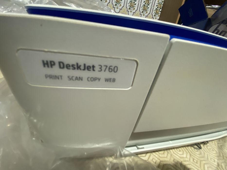 Impressora HP DeskJet 3760 Multifuncional Wi-Fi – Seminova/Excelente Estado