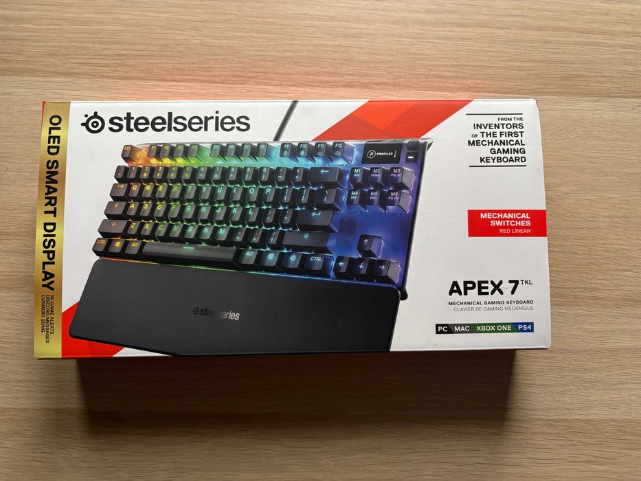 Klawiatura SteelSeries Apex 7 TKL Red Switch