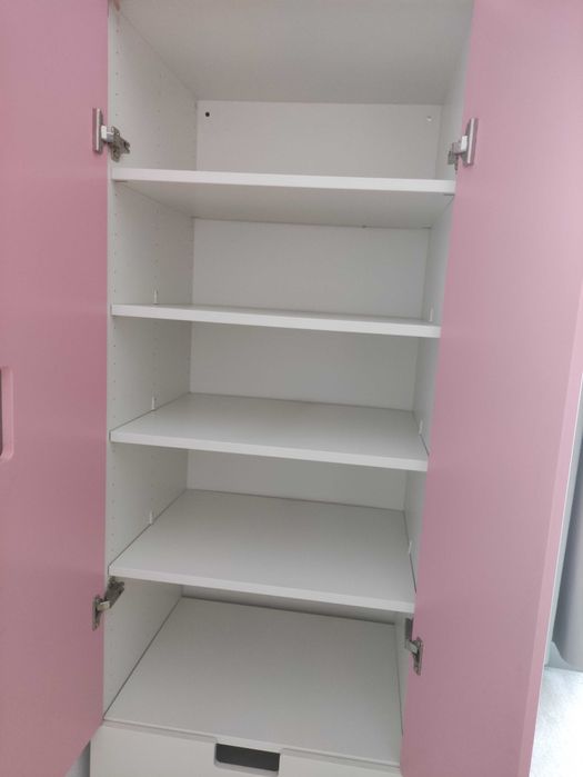 Zestaw mebli Ikea Stuva (szafa, ławki z szufladami) + siedzisko